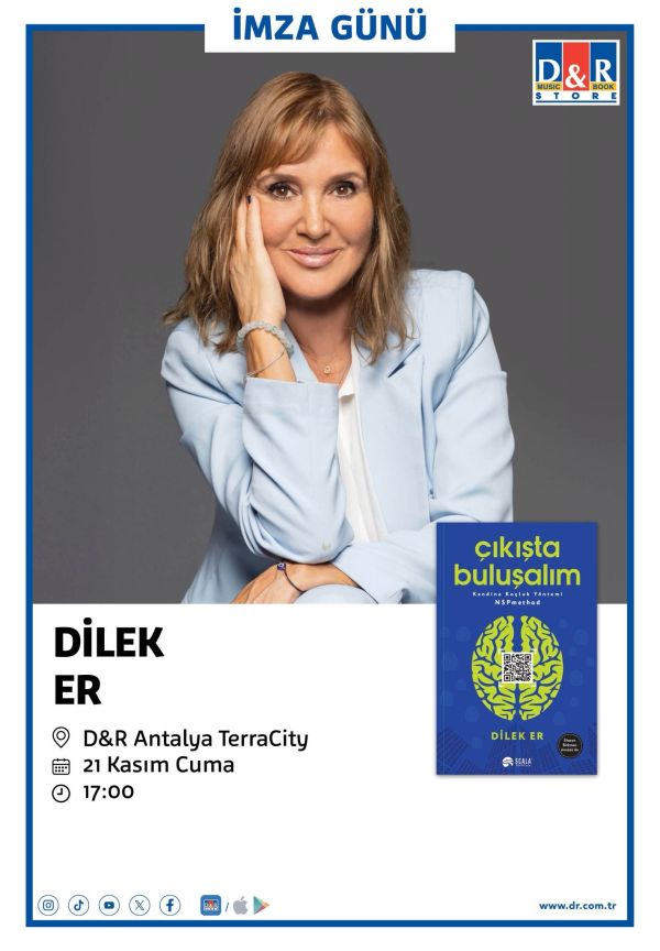 İmza Günü - D&R Kanyon çıkışta buluşalım - Yazar Dilek Er