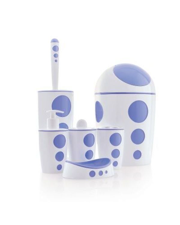 F378 Punto Çöp Kovalı Banyo Seti 6 Parça - Tam Takım › Banyo Setleri | floraplastik | Link