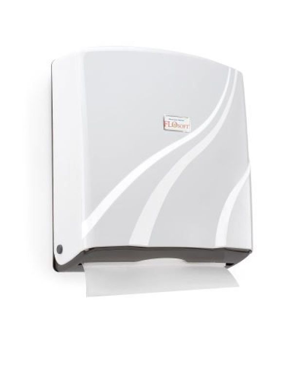 F070 Z Katlamalı Kağıt Havluluk - 300'lü Geniş Hacimli Aparat › Horeca Kağıt Havlu Vericiler | flosoft | Link