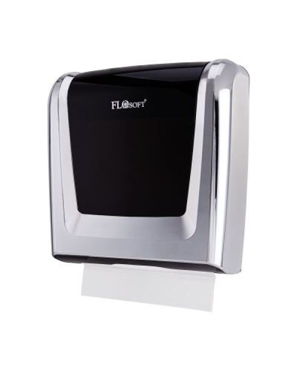 F119 Z Katlamalı Kağıt Havluluk 300'lü Krom - Prestij Serisi › Horeca Kağıt Havlu Vericiler | flosoft | Link