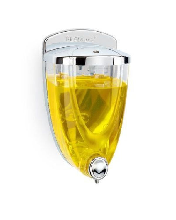 F016 Sıvı Sabunluk 650 Ml Krom - Parlak Görünümlü Dispenser › Horeca Sıvı Sabunluklar | flosoft | Link