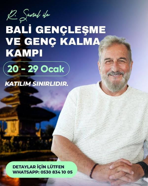 Bali Gençleşme ve Genç Kalma Kampı - Sınırlı Katılım
