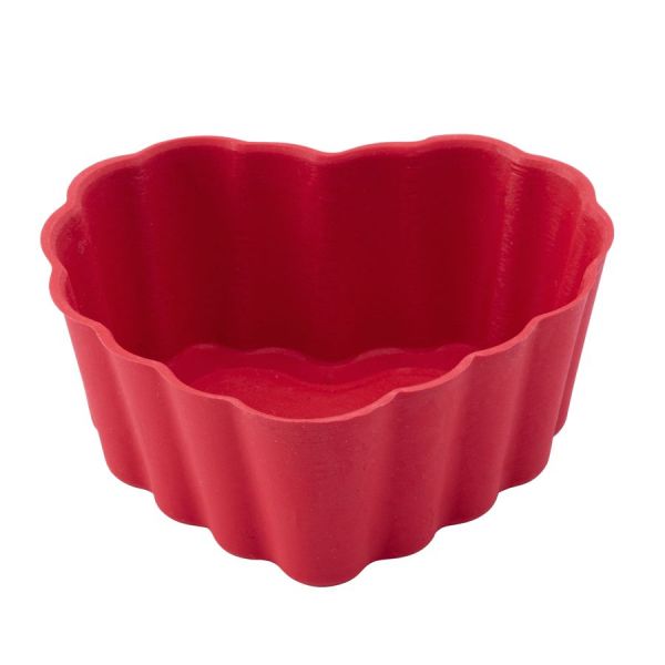 Kalp Kek ve Muffin Kalıbı 6 Adet - Tekli Porsiyonluk › Kek ve Kurabiye Kalıpları | silicolife | Link