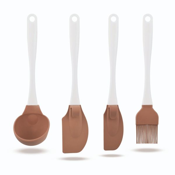 Yardımcı 4'lü Silikon Servis Seti - Tam Takım › Mutfak Yardımcıları | silicolife | Link